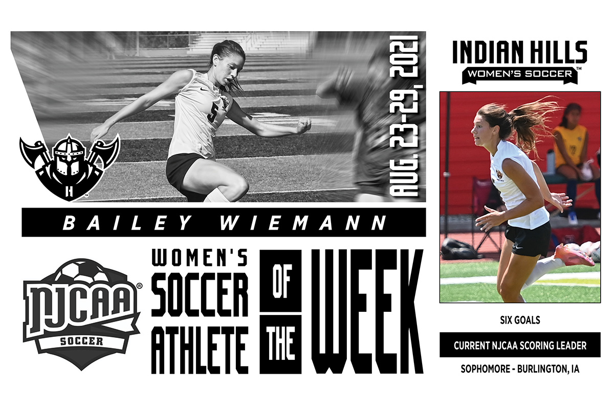 WIEMANN EARNS NATIONAL RECOGNITION
