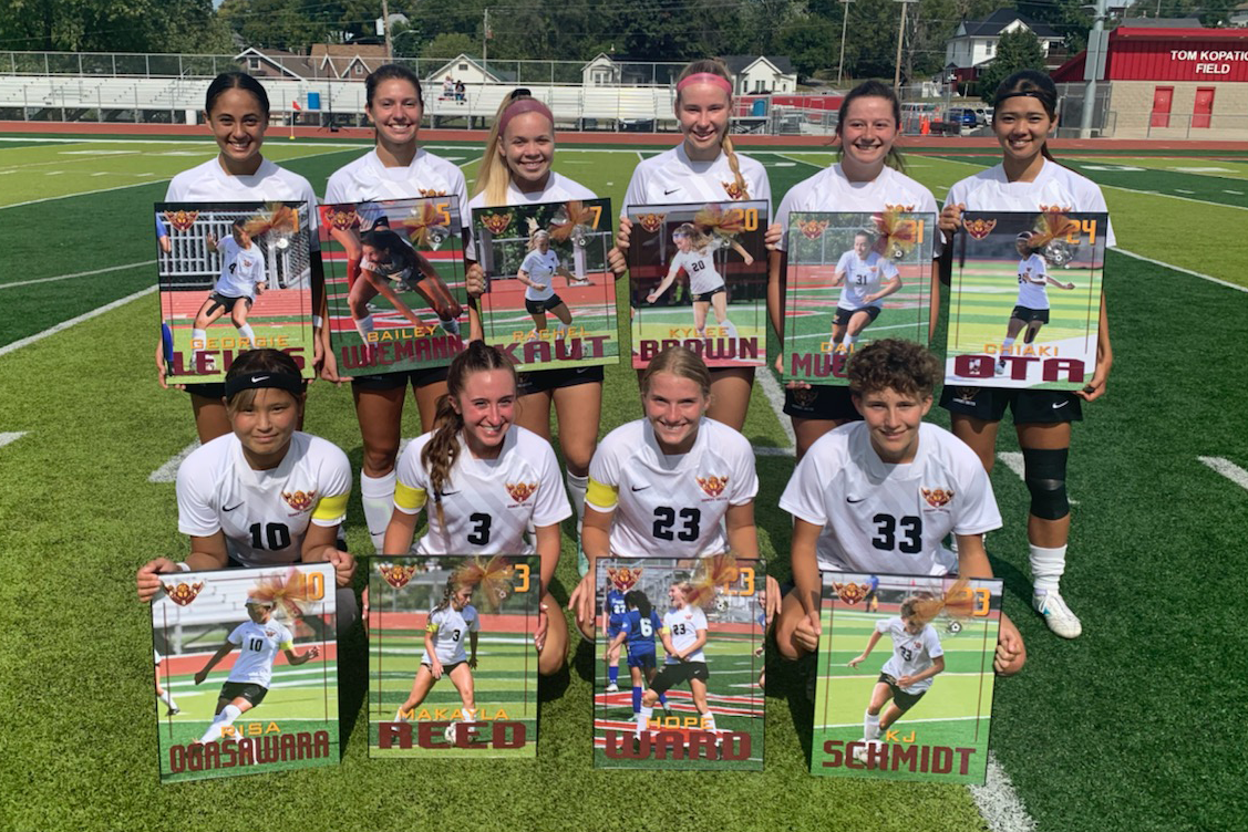 WIEMANN'S HAT TRICK LIFTS WARRIORS ON SOPHOMORE DAY