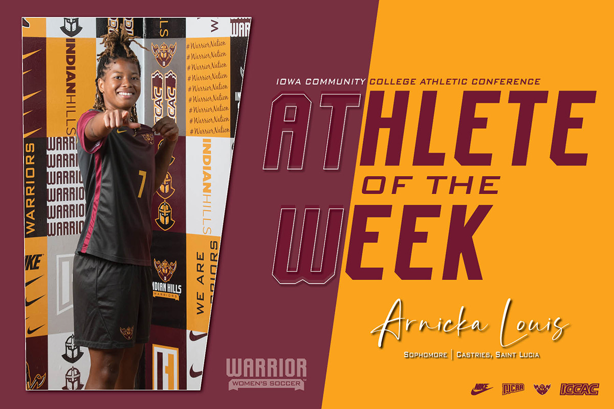 LOUIS NAMED ICCAC ATHLETE OF THE WEEK