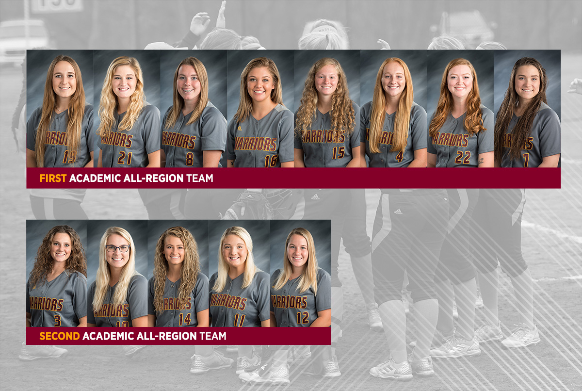 Softball Players Earn Academic All-Region Honors