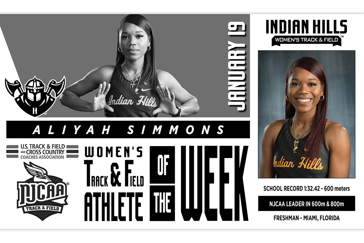 NATIONAL HONORS FOR ALIYAH SIMMONS
