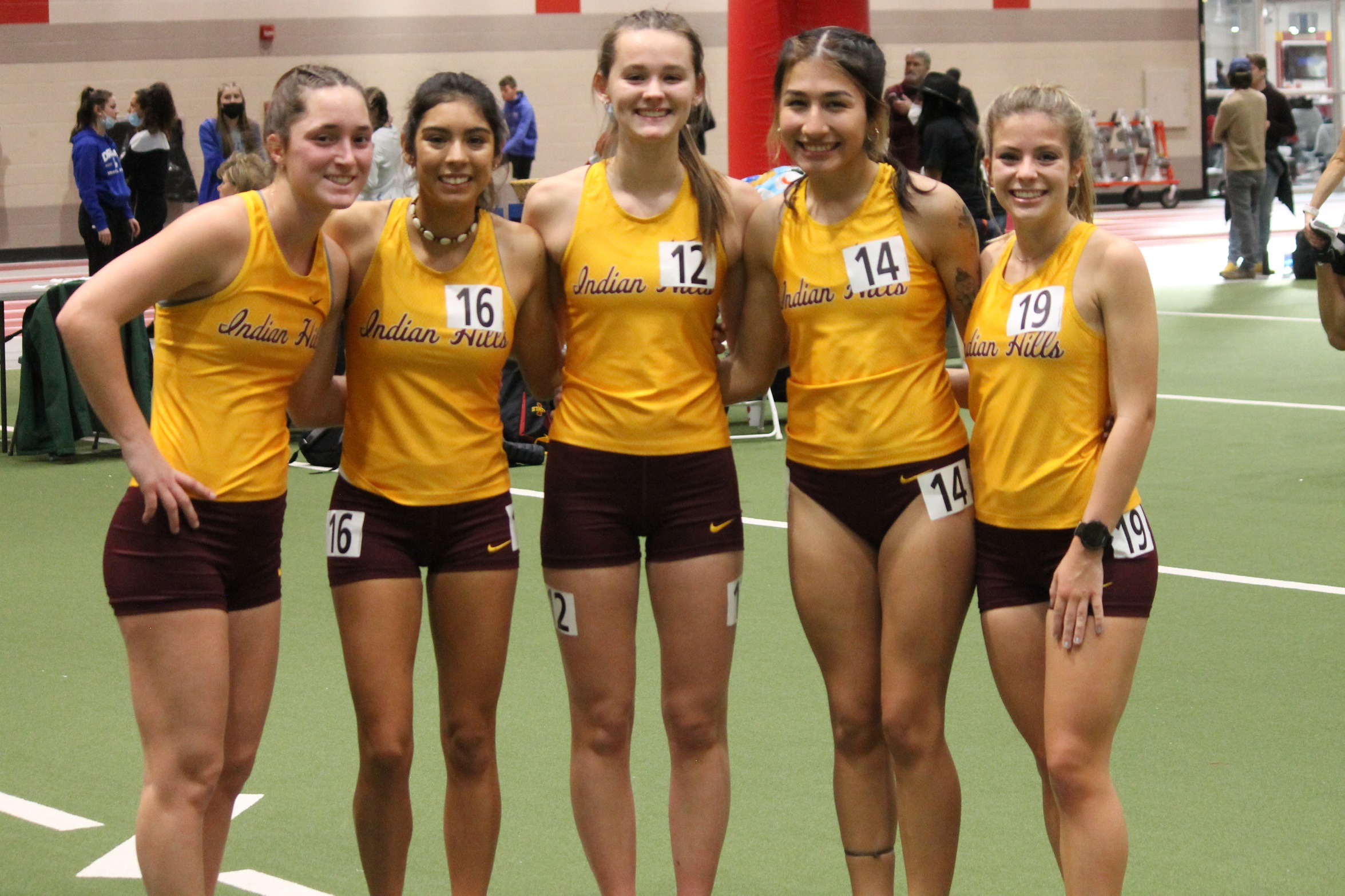 SCHOOL RECORDS FALL AT CYCLONE OPEN