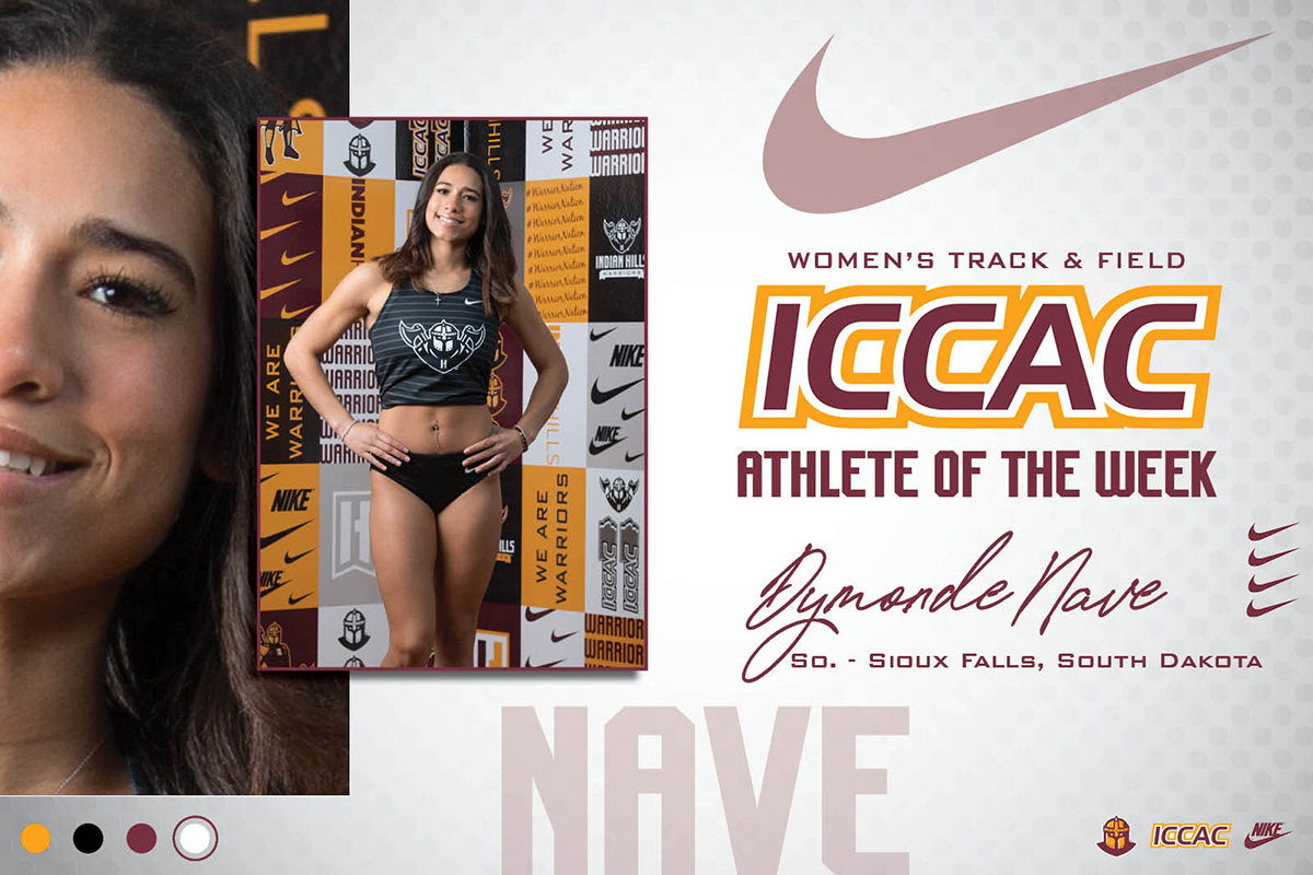 NAVE NAMED ICCAC ATHLETE OF THE WEEK