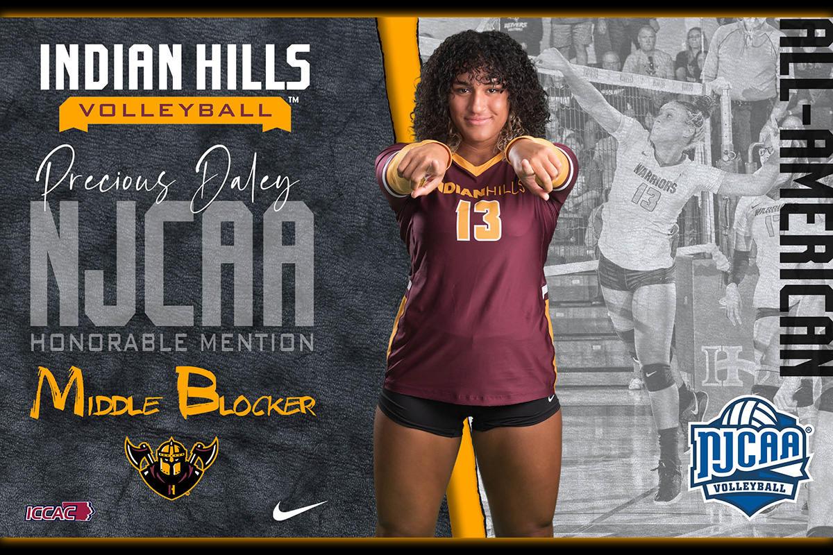DALEY NAMED 13TH ALL-AMERICAN IN IHCC HISTORY
