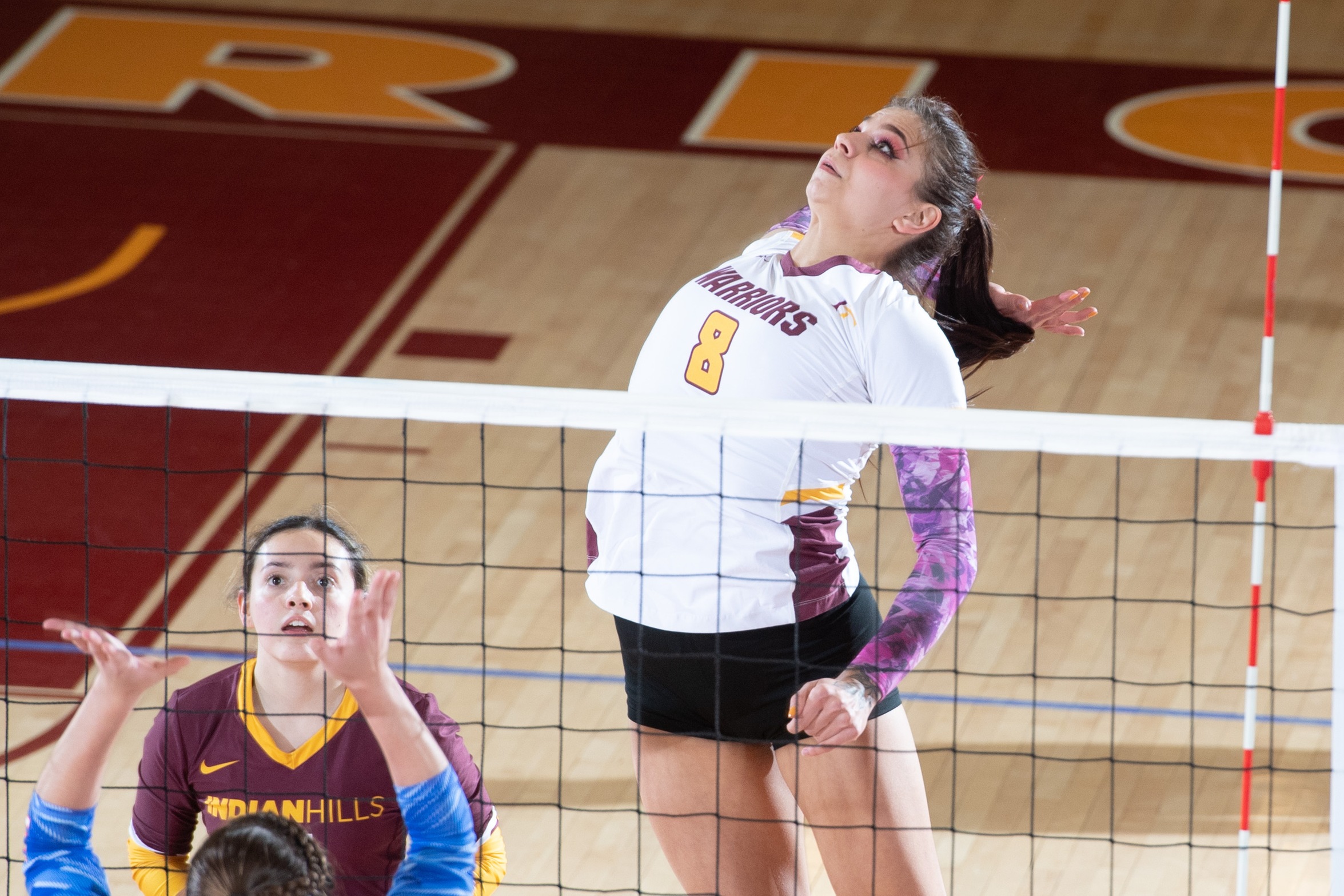 VAN GISTEREN POWERS OFFENSE, WARRIORS FALL TWICE