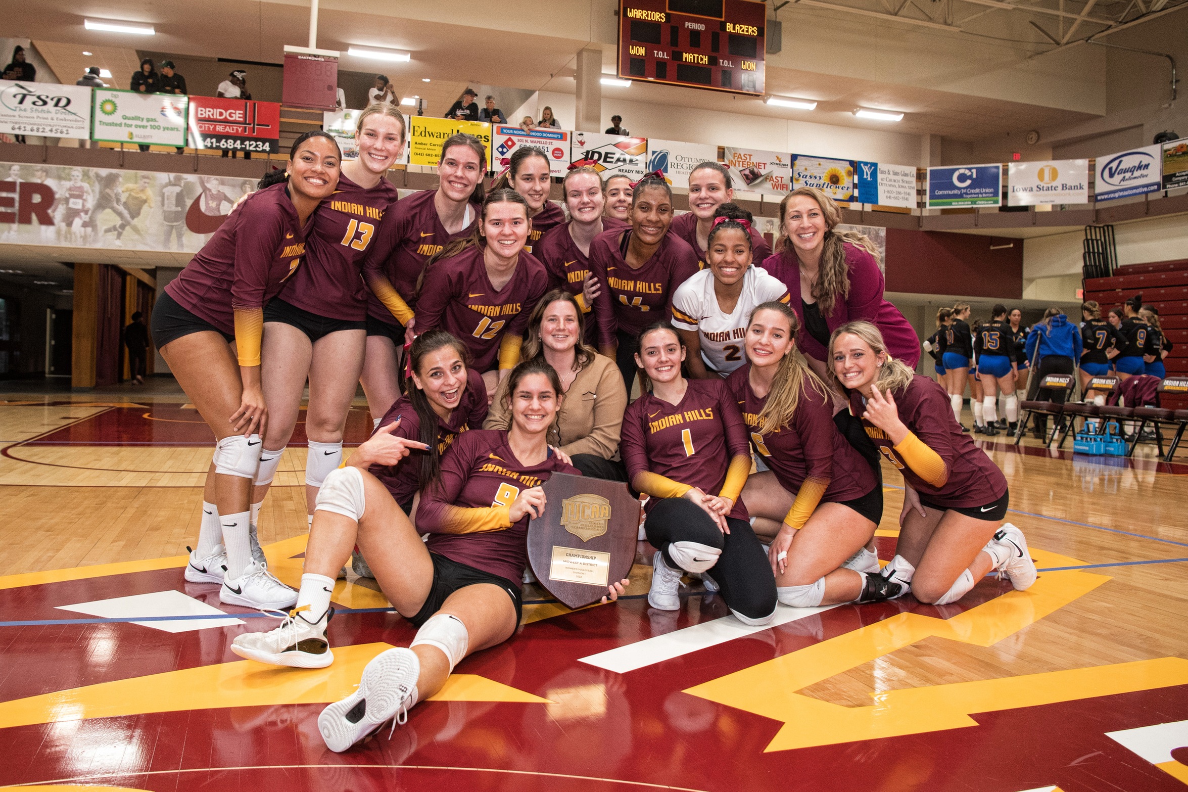 WARRIORS EARN DISTRICT TITLE, TRIP TO NATIONALS