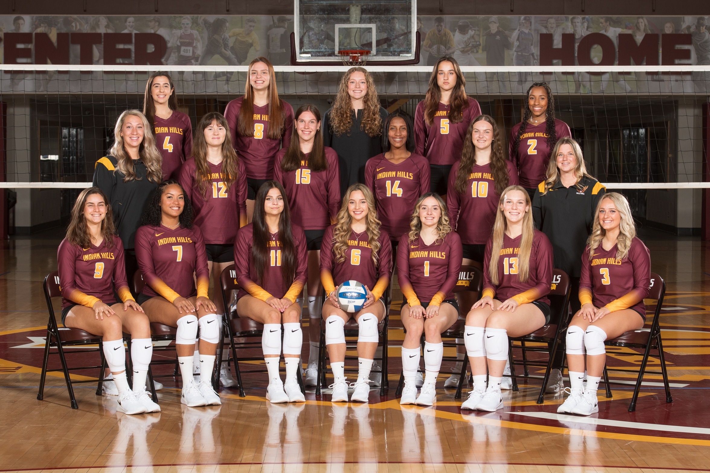 2023 IHCC volleyball team