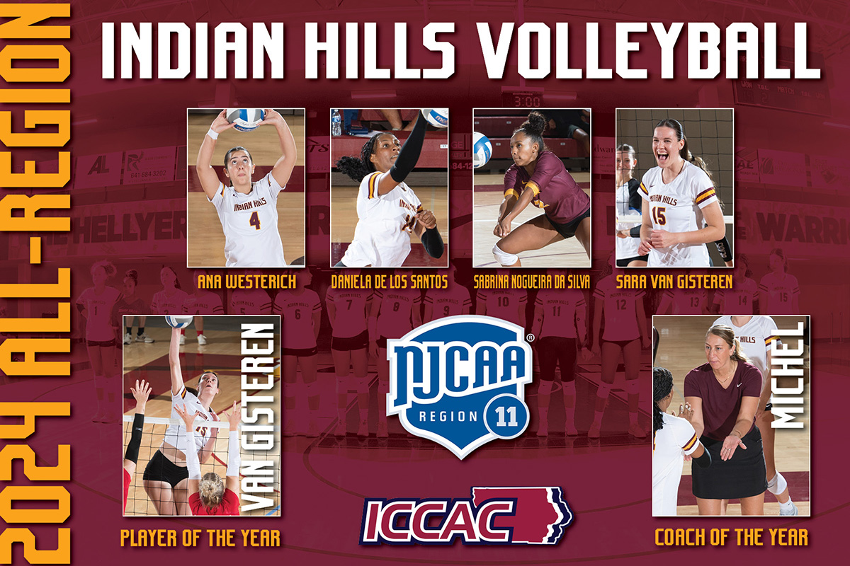 FOUR NAMED NJCAA ALL-REGION 11