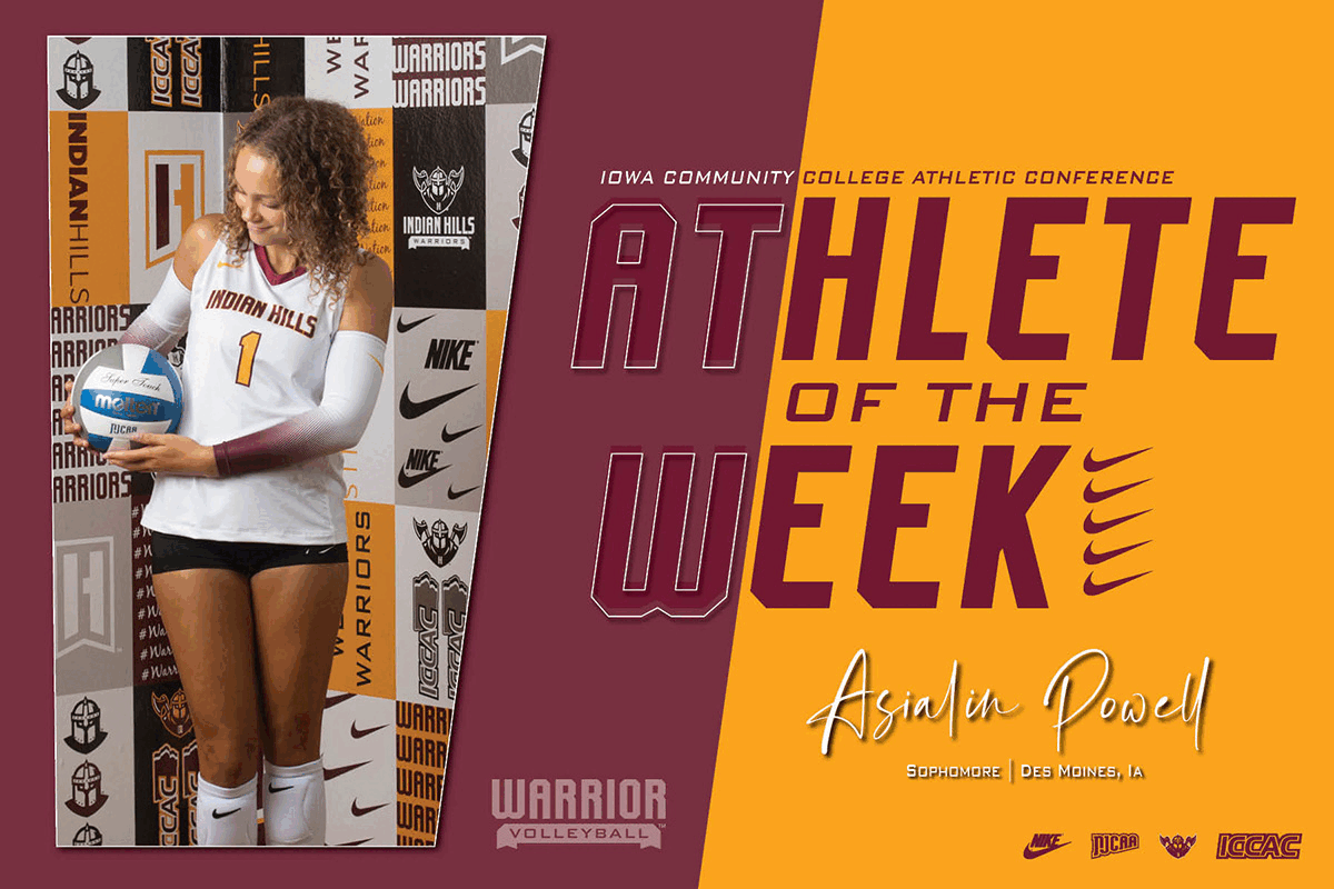 POWELL, SHERIF SWEEP ICCAC WEEKLY HONORS