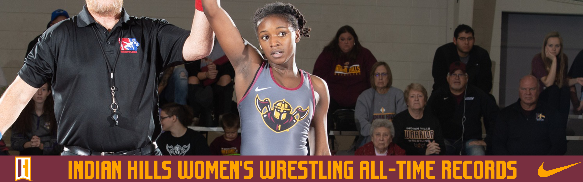 INDIAN HILLS WOMEN'S WRESTLING RECORD BOOK