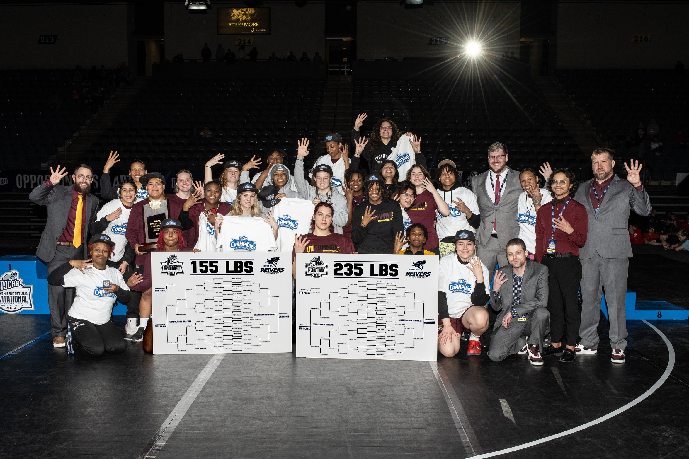 FOUR-PEAT! WARRIORS CAPTURE NATIONAL TITLE