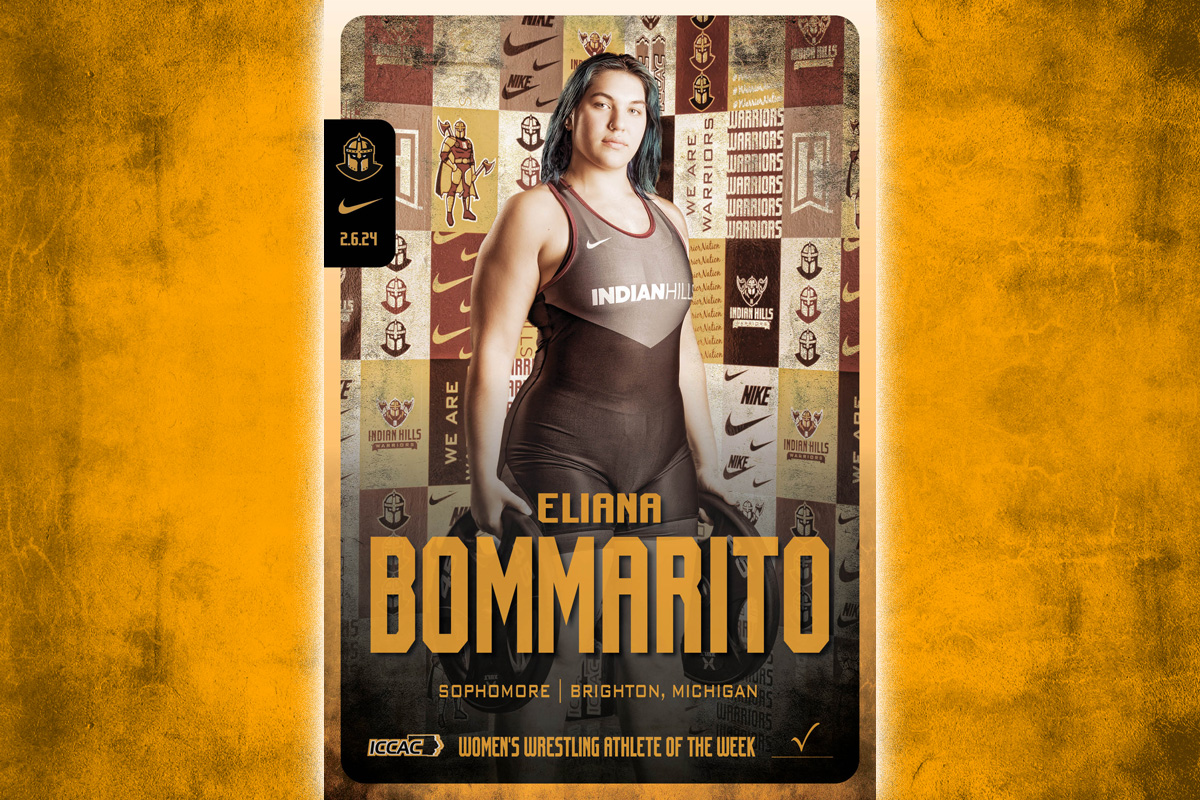 BOMMARITO NAMED ICCAC ATHLETE OF THE WEEK